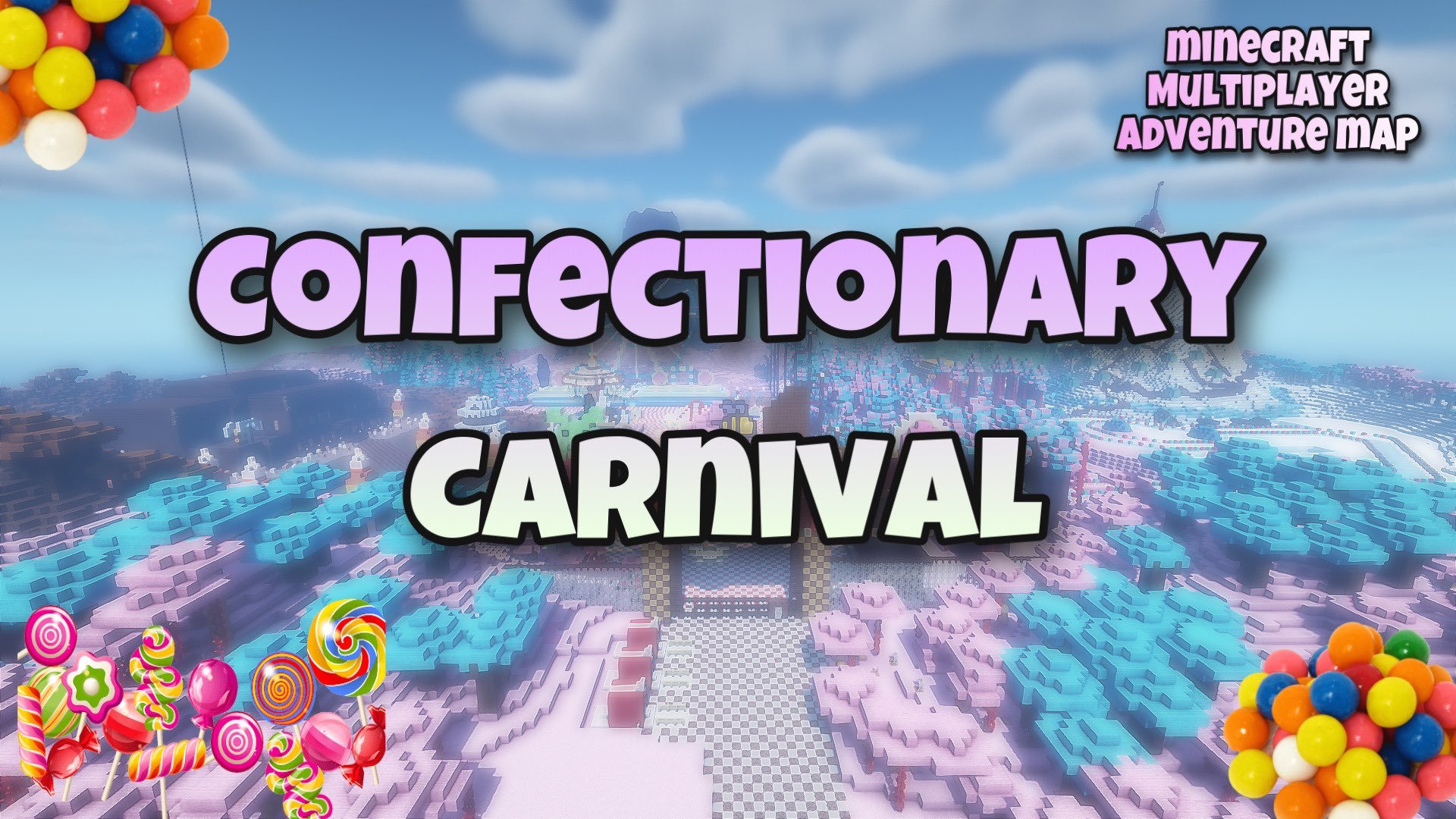Descarca Confectionary Carnival pentru Minecraft 1.16.5